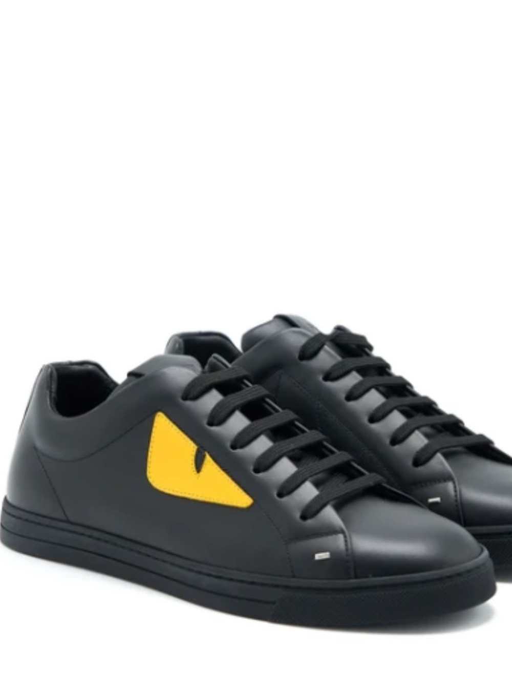 FENDI Monster Eye Black Sneakers, 11